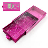 Pulling Rectangular Window Eyelash Box