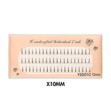 Single Cluster Three Row Natural Simulation Single False Eyelashes