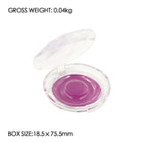 A Pair Of Round Eyelash Boxes