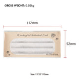 Single-cluster V-shaped air natural simulation bottom eyelashes