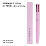 4-in-1 multi-function eyeliner/lipliner/eyebrow pencil/highlight pen